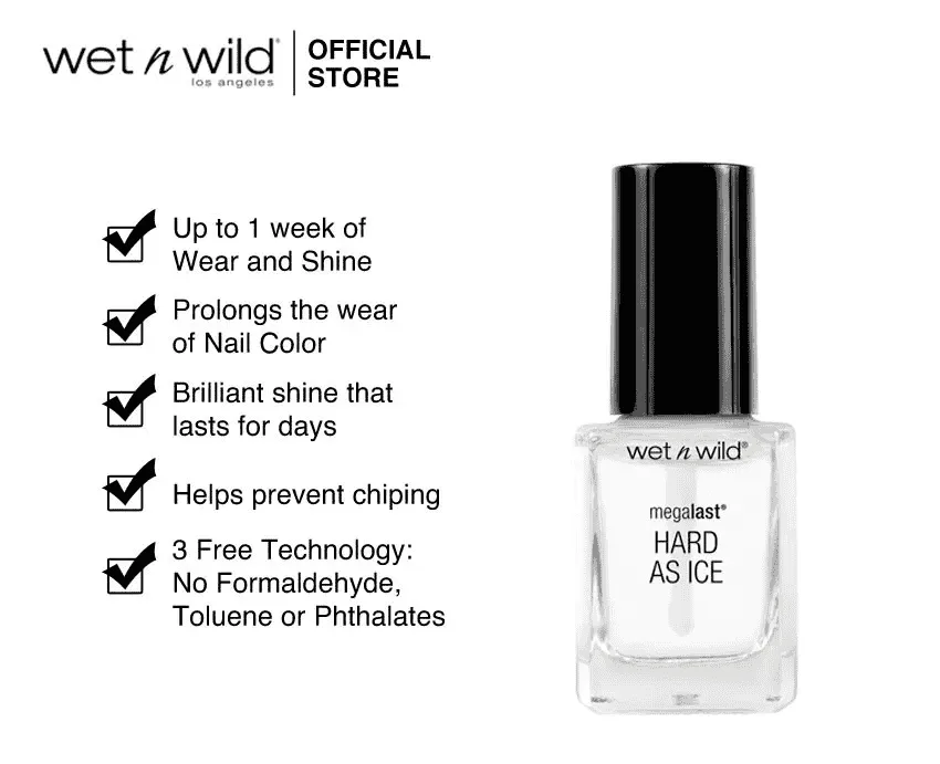 WET n WILD Wild Mega Last Hard As Ice Top Coat