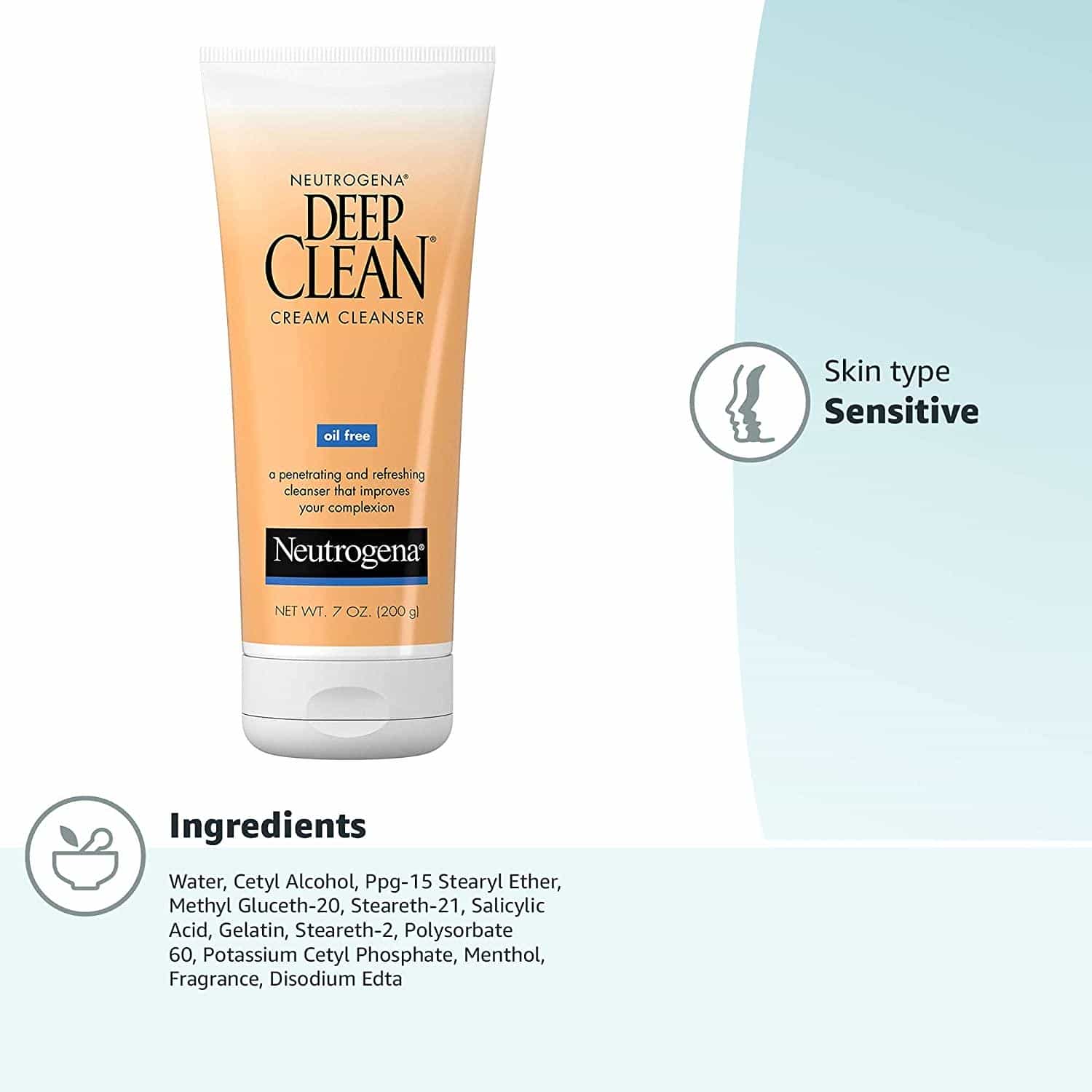 NEUTROGENA Deep Clean Cream Cleanser