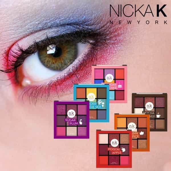 NICKA K Nine Color Eyeshadow Palette