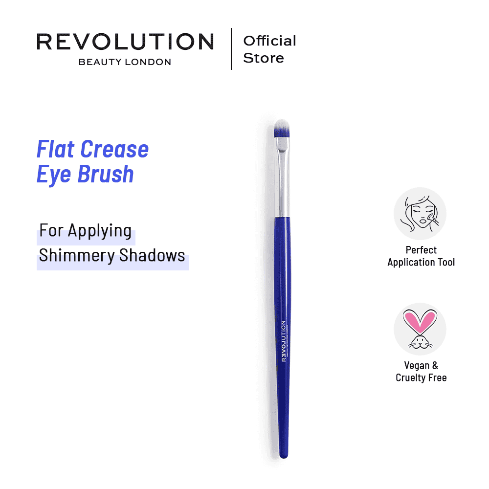 REVOLUTION Flat Crease Eye Brush