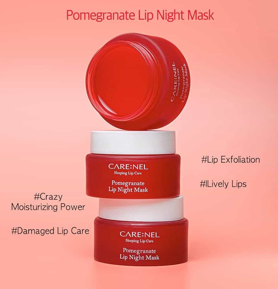 CARENEL Pomegranate Lip Night Mask