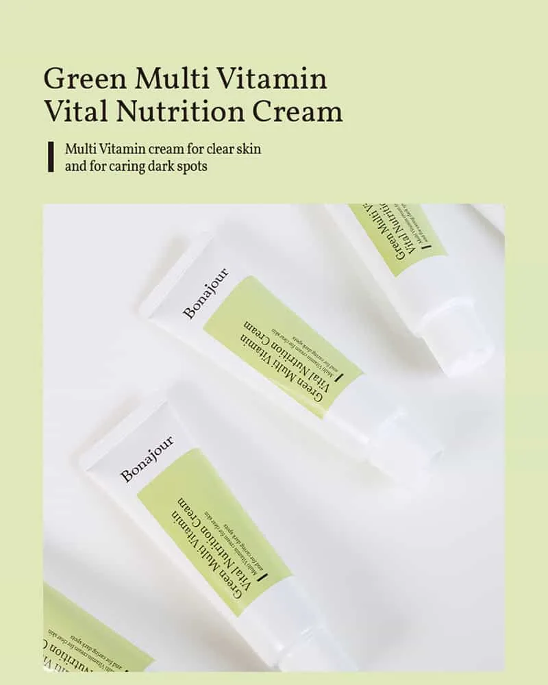 BONAJOUR Green Multi Vitamin Vital Nutrition Cream