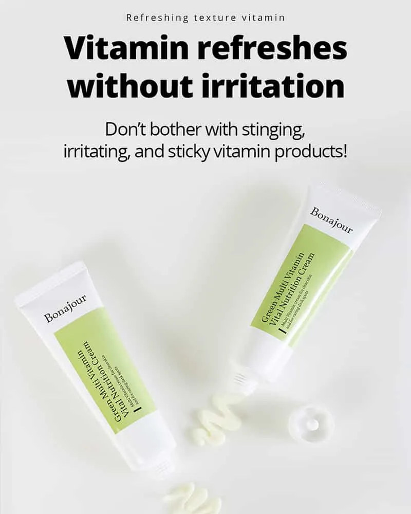 BONAJOUR Green Multi Vitamin Vital Nutrition Cream