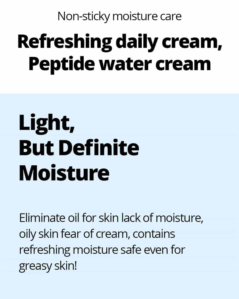 BONAJOUR Peptide Water Cream