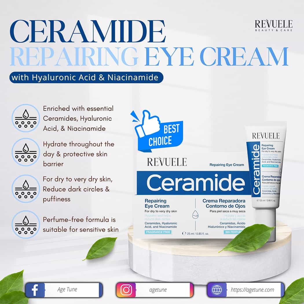 REVUELE Ceramide Hydrating Eye Cream