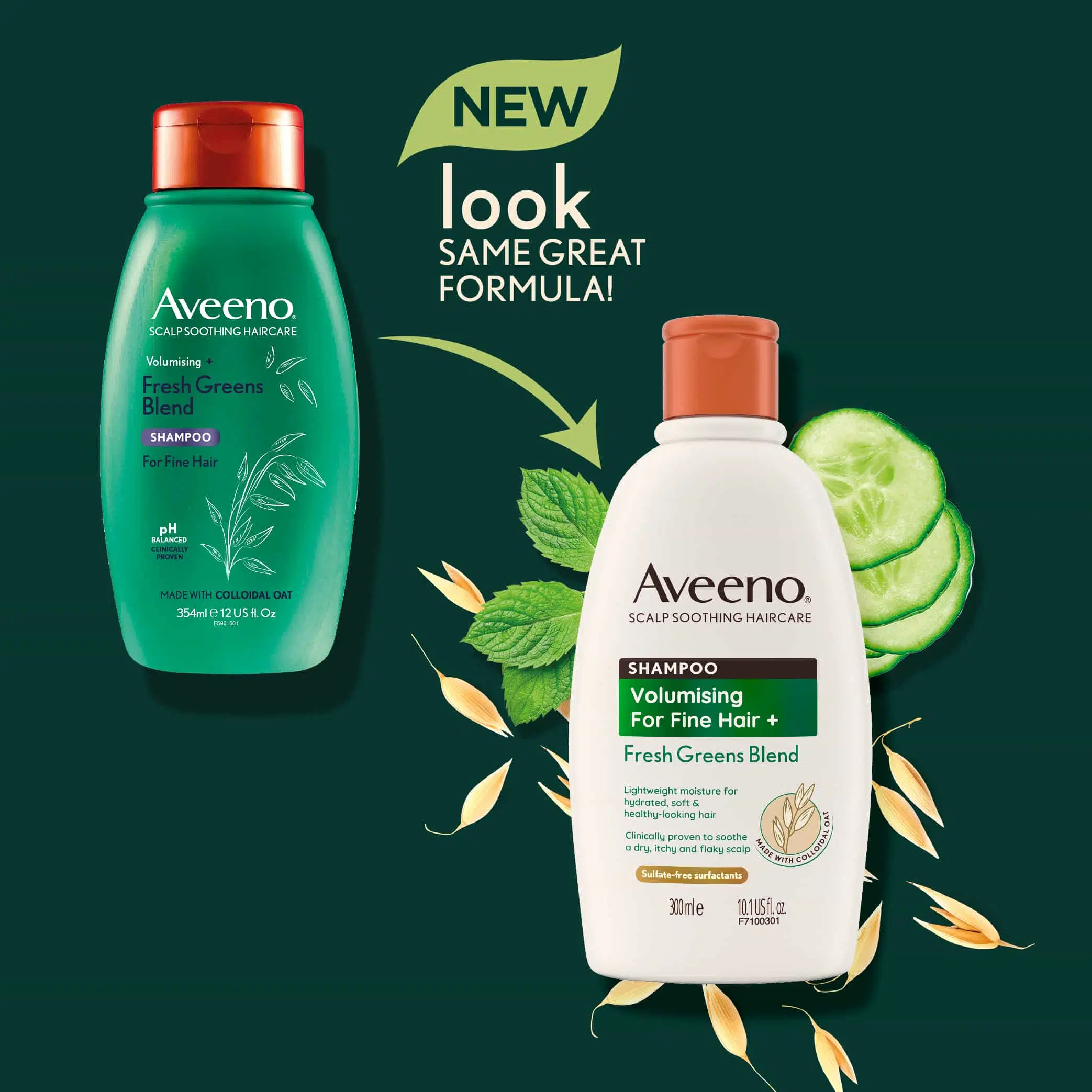 AVEENO Volumising Fresh Greens Scalp Soothing Fine Hair Shampoo price in Bangladesh