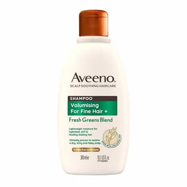 Buy AVEENO Volumising Fresh Greens Scalp Soothing Fine Hair Shampoo at Age Tune in Bangladesh