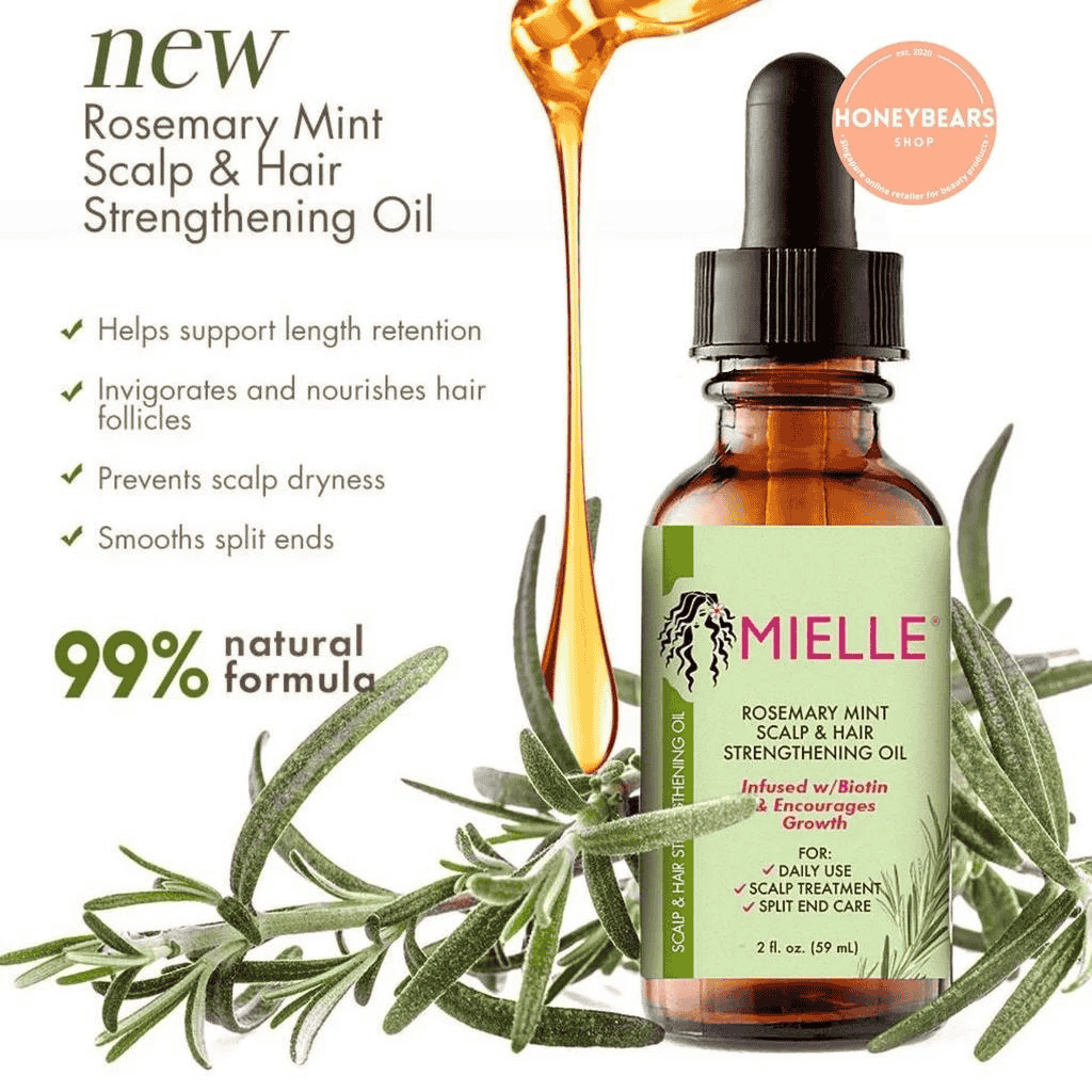 MIELLE Rosemary Mint Scalp & Hair Strengthening Oil price in Bangladesh