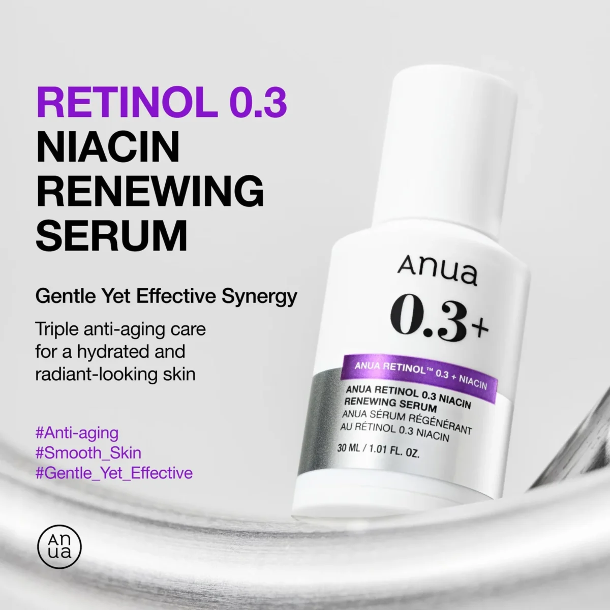 Anua Nano Retinol Serum Benefit