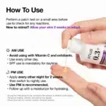 Anua Nano Retinol 0.3% + Niacin Renewing Serum use process