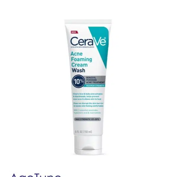 CERAVE Acne Foaming Cream Wash
