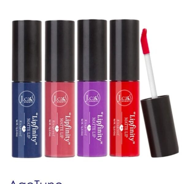 JCAT Lipfinity Matte Lip Kissproof Liquid Lipstick-Agetune