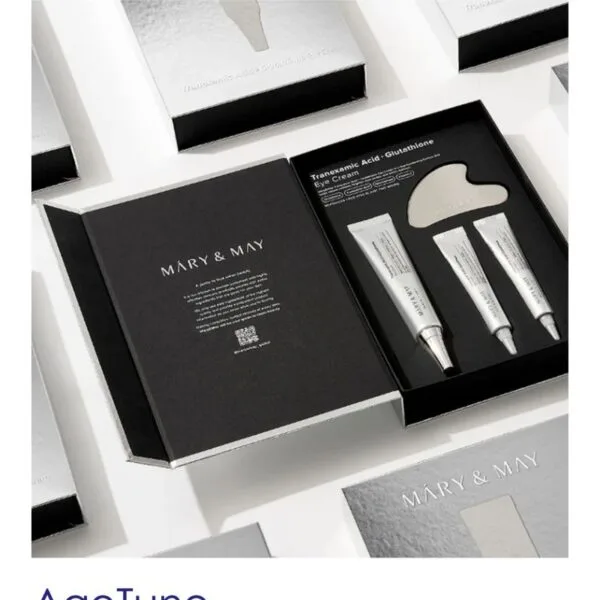 Mary&May Tranexamic and Glutathione Eye Cream Set-Agetune