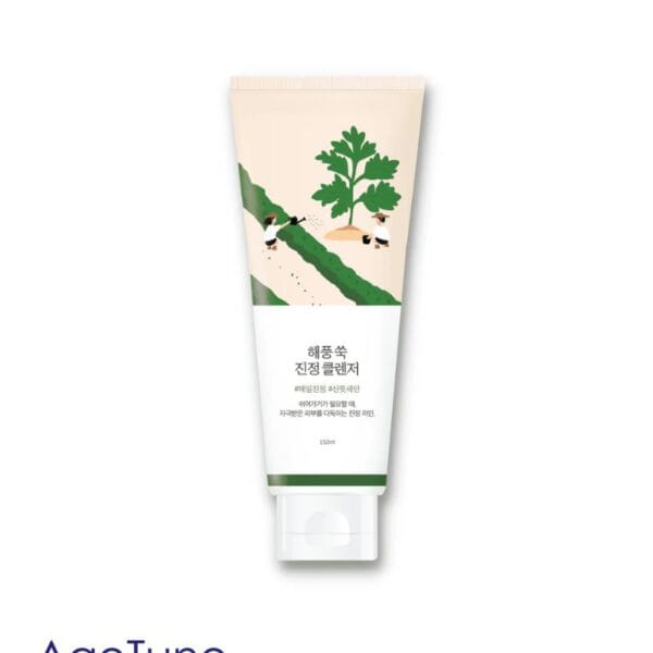 Best cleanser for sensitive skin in Bangladesh Round Lab Mugwort Calming Cleanser