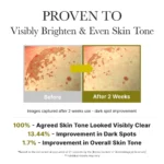 ARENCIA Vitamin C Booster Shot Result Before and After use