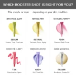 ARENCIA TXA Booster Shot with different other Booster shot to chose